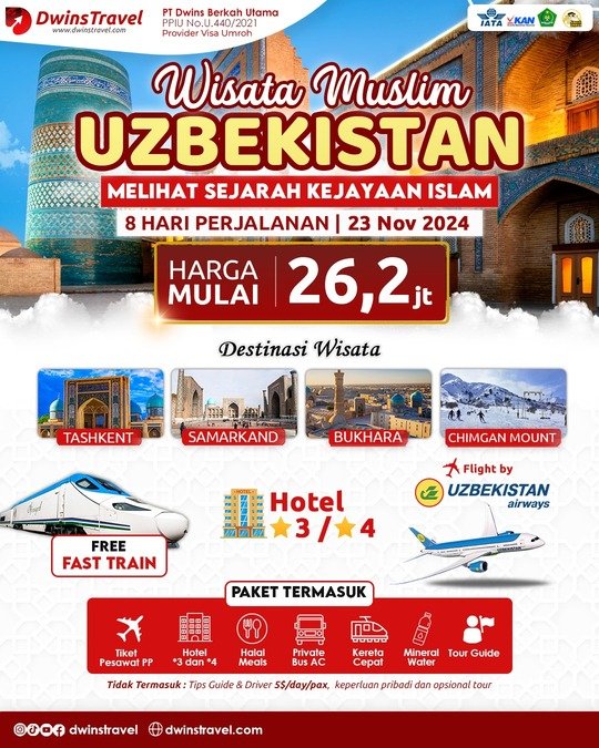 WISATA HALAL UZBEKISTAN